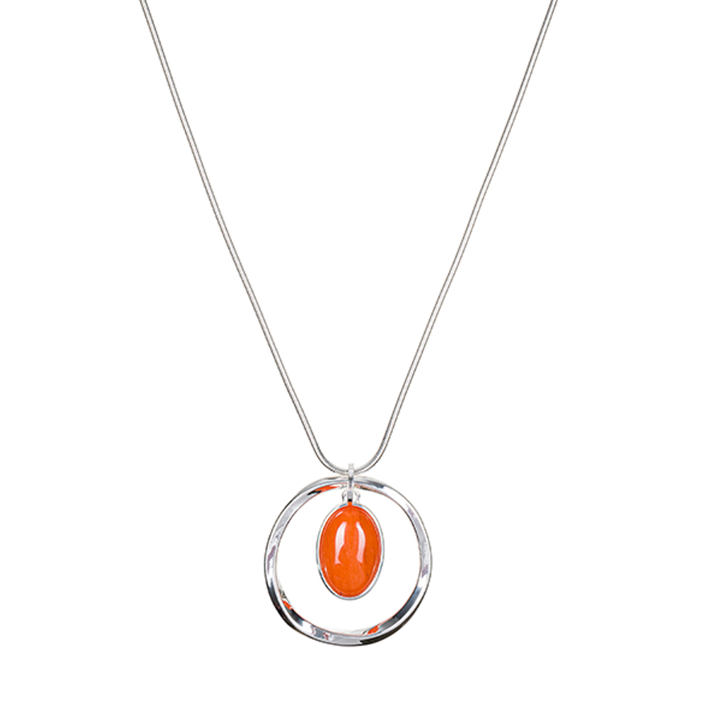 Фото Колье ORANGE OPAL Elegia Fiore Luna LN5140 R/S