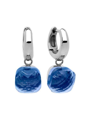 Фото Серьги Firenze light sapphire Qudo 300186 BL/S