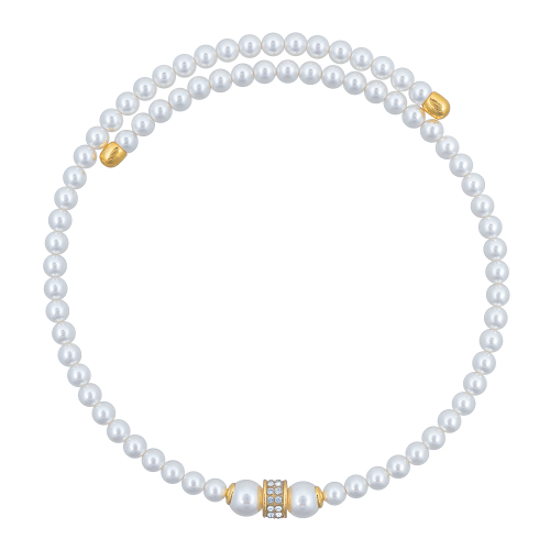 Колье Cylinder Crystal Fiore Luna B2409PE-N02.2 BW/G