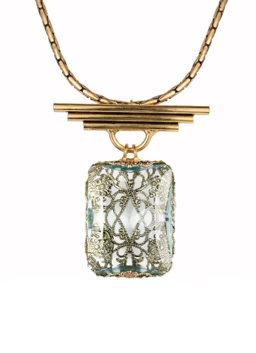 Фото Колье-брошь Claudio Canzian CC00211057 blue