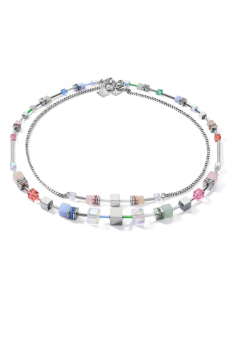 Фото Колье Multicolor Pastel Coeur de Lion 5007/10-1522