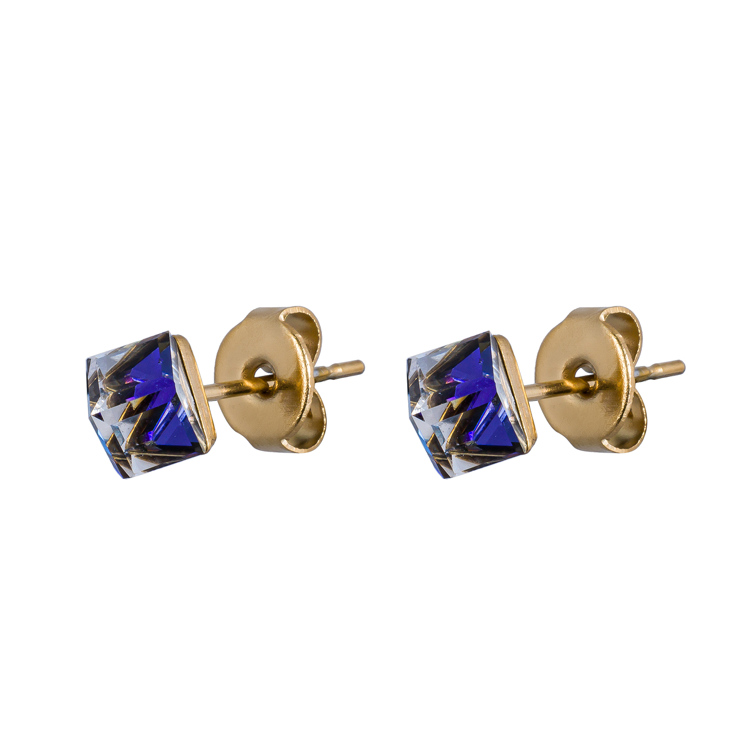 Фото Пусеты Crystal Blue Fiore Luna Classic SWE0127/2 B G