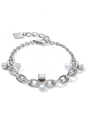 Фото Браслет Crystal-Silver Coeur de Lion 5063/30-1817