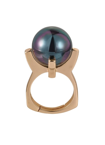 Кольцо Madreperla MP02001034 gold/blue