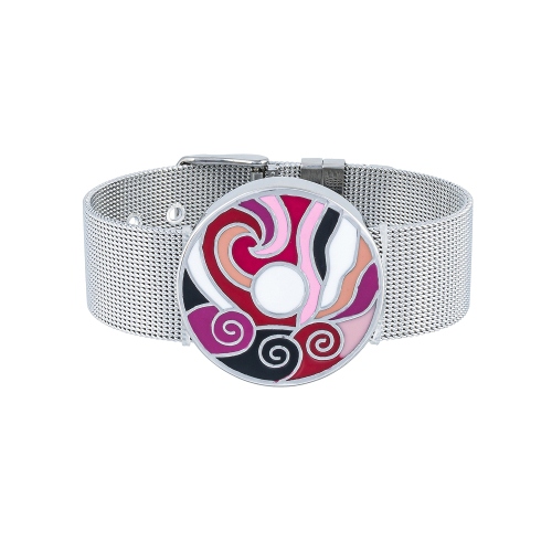 Браслет на металлическом ремешке Fiore Luna CB13784-2 S