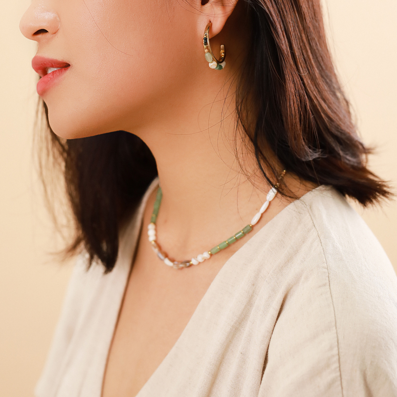 Фото Серьги Menthe a l`eau Nature Bijoux 12-78122