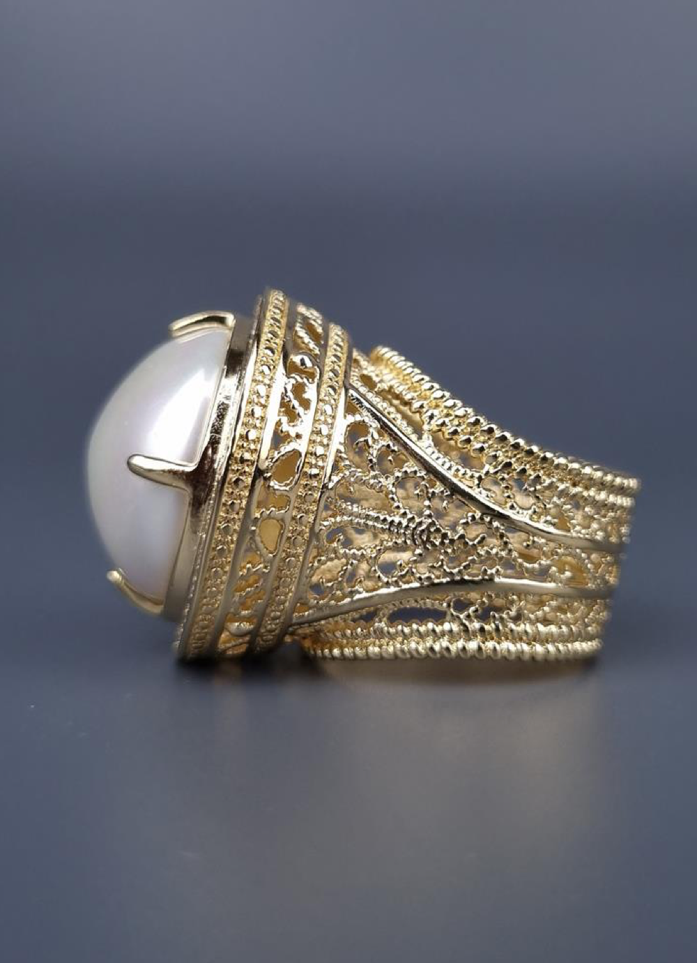 Кольцо Madreperla MP02001016 gold