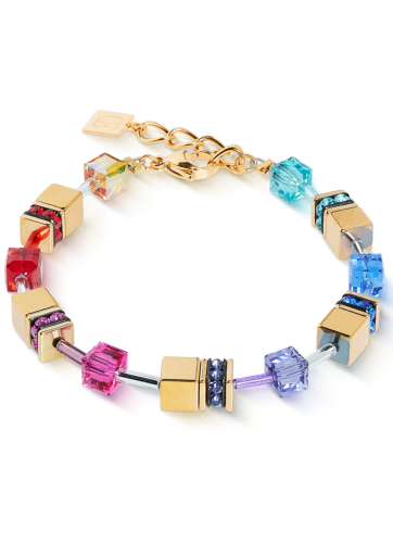 Фото Браслет Multicolour Rainbow-Gold Coeur de Lion 3015/30-1535