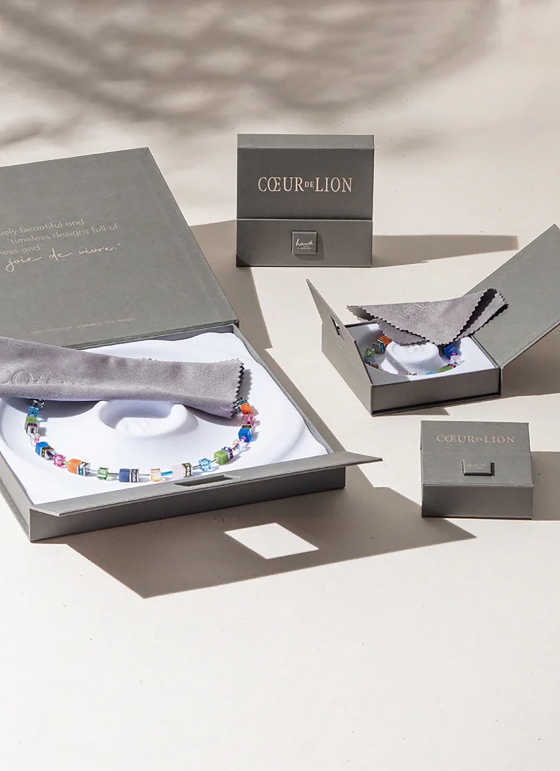 Фото Браслет 19 см Blue-Silver Coeur de Lion 0146/32-0717 19