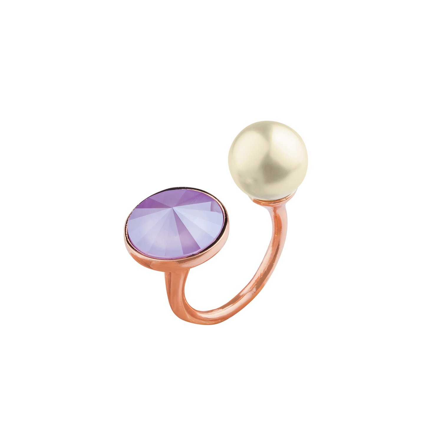 Фото Кольцо FIORE LUNA Crystal Fiore Luna K1709.15.1 V/RG