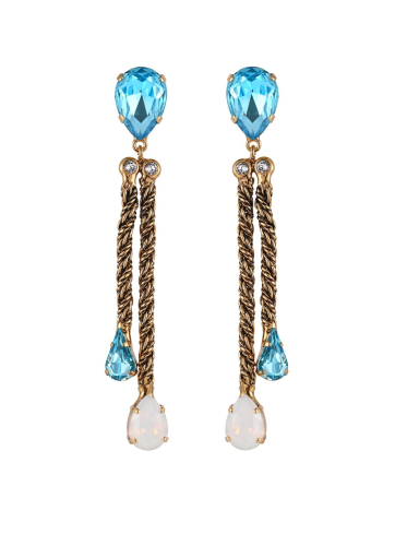 Фото Серьги "Хромосомы" Claudio Canzian CC00202190 blue