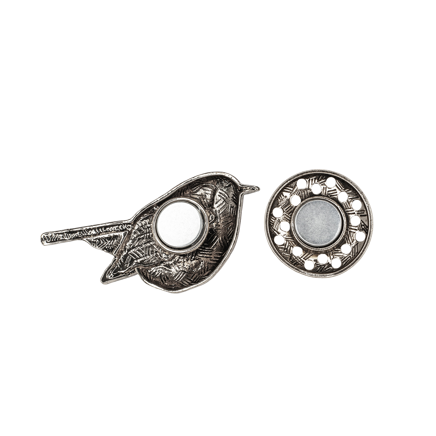 Фото Брошь Птичка Fiore Luna Classic XZ1241.23 BL/S