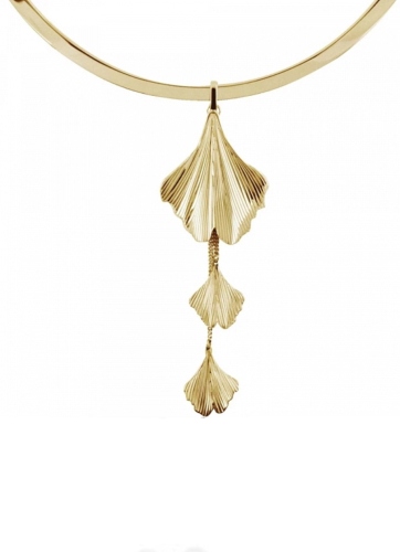 BILOBA колье DEIRDRA SHINY GOLD 351056