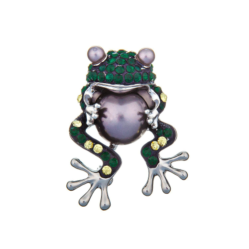 Брошь Лягушка