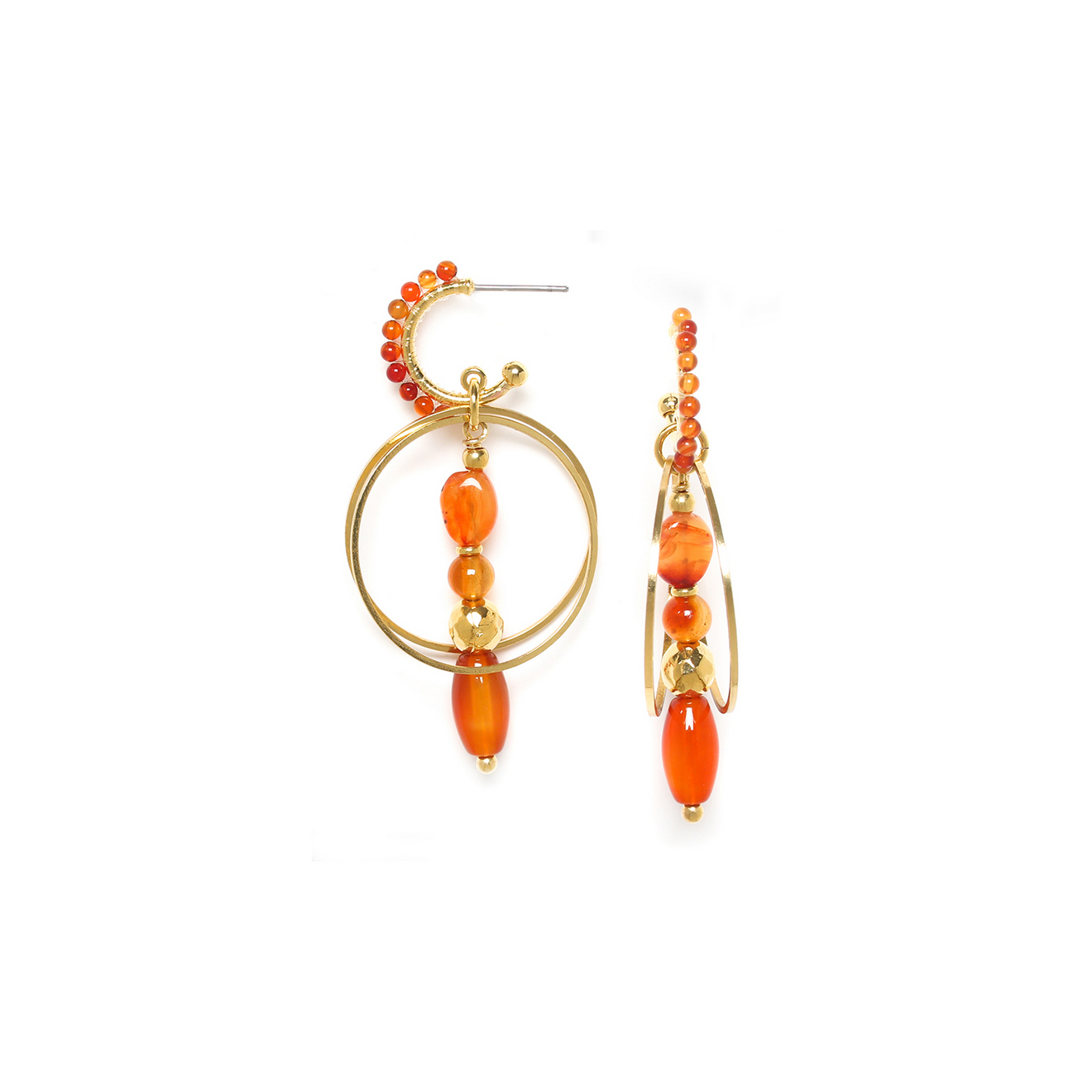Фото Серьги Agate Nature Bijoux 12-78365