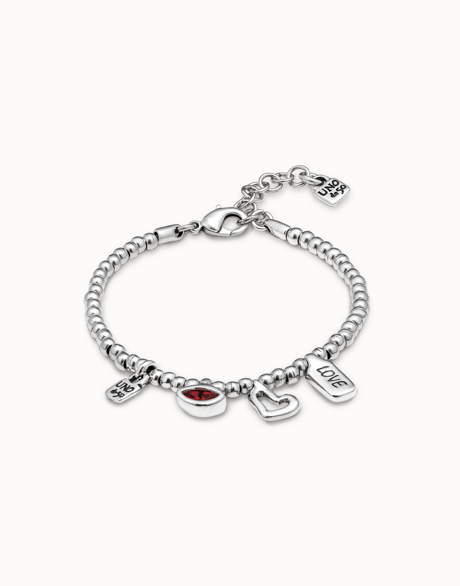 Браслет I'm waiting 4 U Red с серебром UNOde50 PUL1852ROJMTL0M