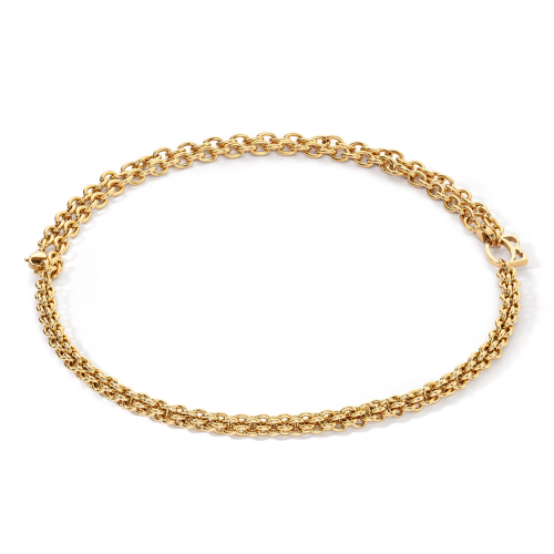 Фото Цепь Mesh Chain gold Coeur de Lion 0800/10-1600
