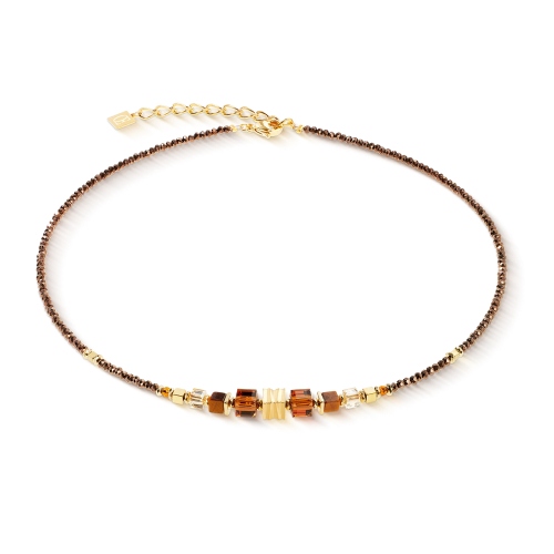 Фото Колье Brown-Gold Coeur de Lion 3044/10-1116