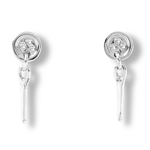 Фото Серьги Sewn UNOde50 PEN0746MTL0000U Фото Серьги Sewn UNOde50 PEN0746MTL0000U