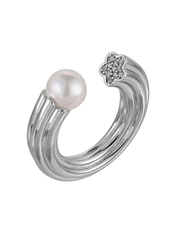 Фото Кольцо Madreperla MP02001051 white/silver