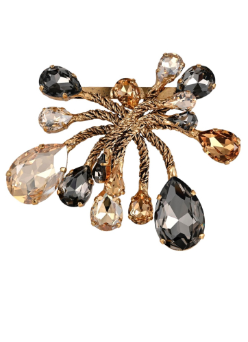 Фото Брошь "Хромосомы" Claudio Canzian CC00211005 beige