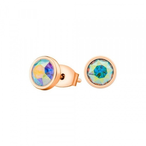 Пусеты Crystal AB Fiore Luna SWE297 CAB RG