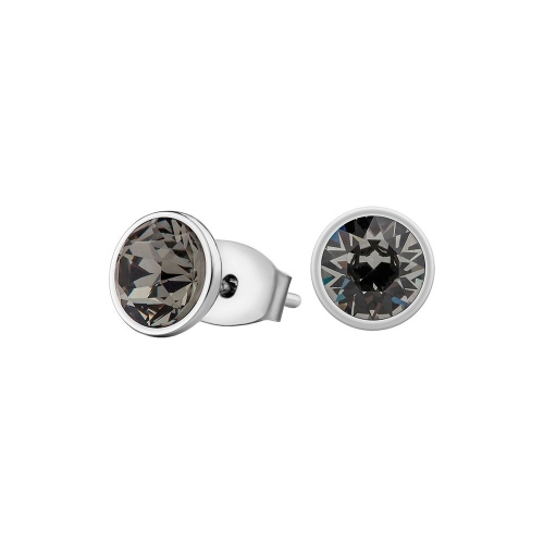 Пусеты Crystal Silver Night Fiore Luna SWE298 CSN S