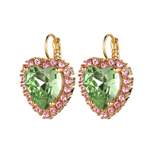 Серьги FELICIA SG GREEN / ROSE Dyrberg Kern 420055