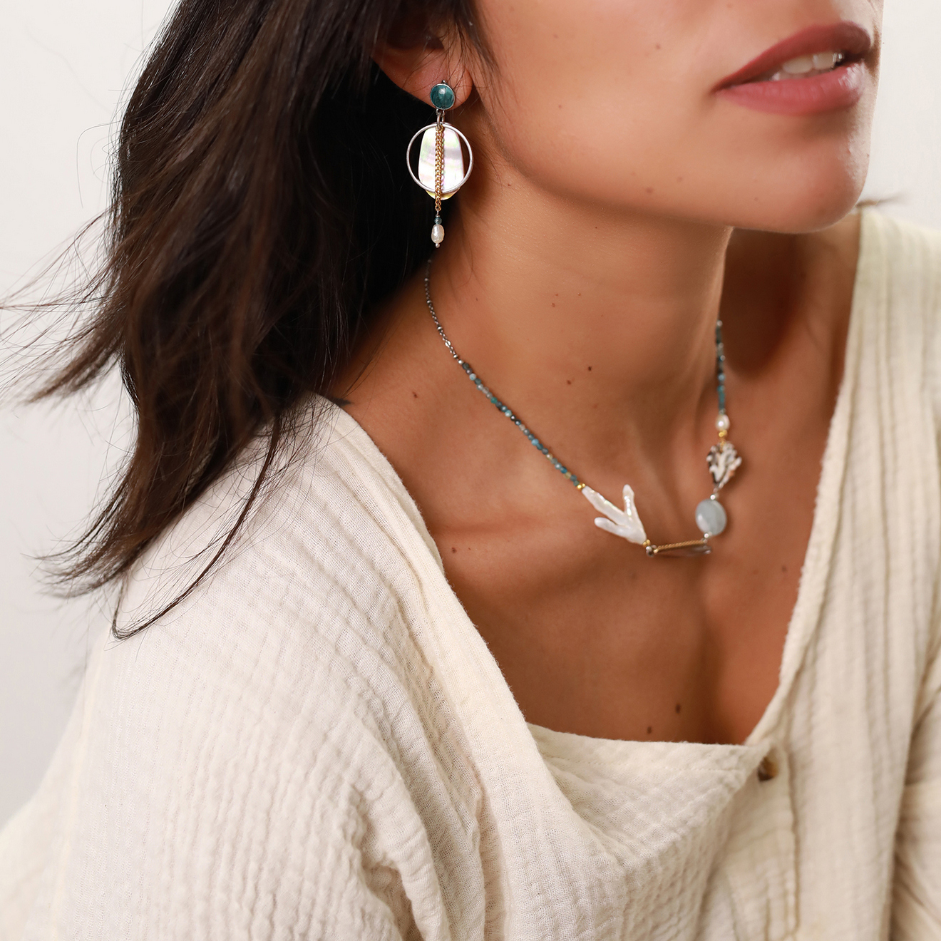 Фото Серьги Barbade Nature Bijoux 12-77095