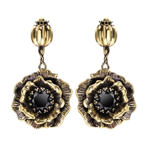 Фото Серьги PAPAVERO Fiore di Firenze OR171021 NERO