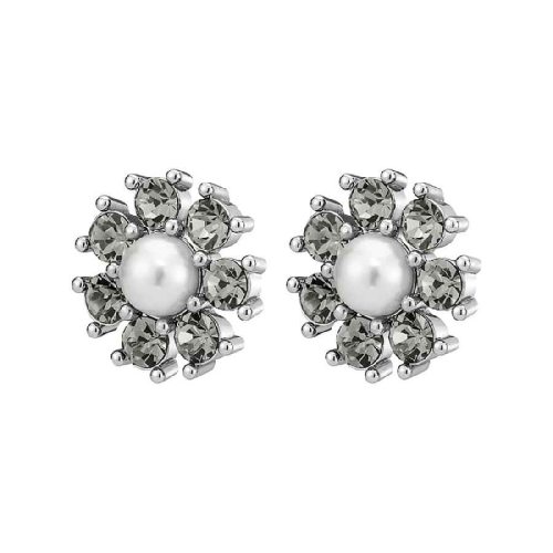 Серьги AUDE SS GREY / WHITE PEARL Dyrberg Kern 450100