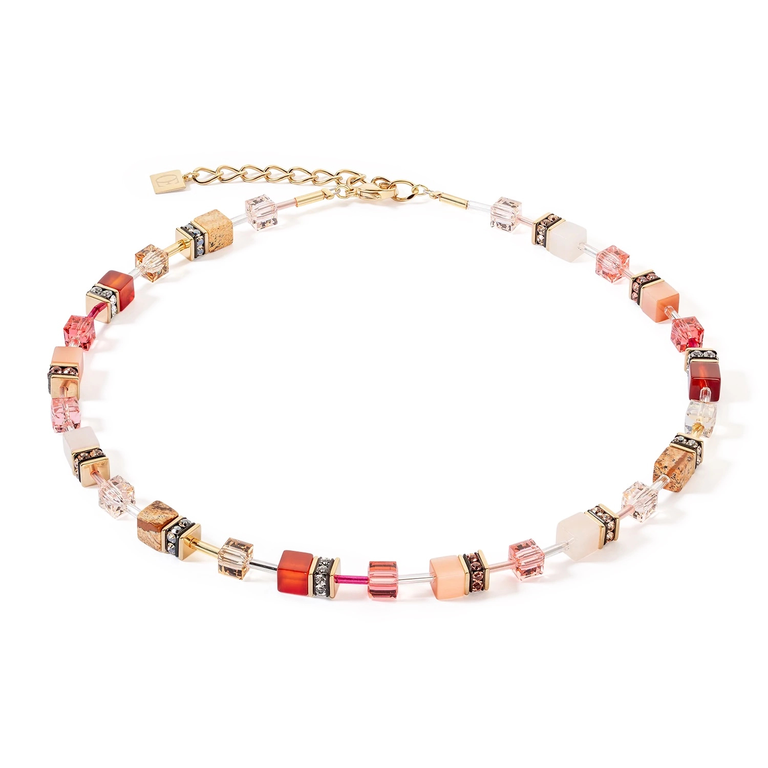 Фото Колье Red-Beige Coeur de Lion 4905/10-0310