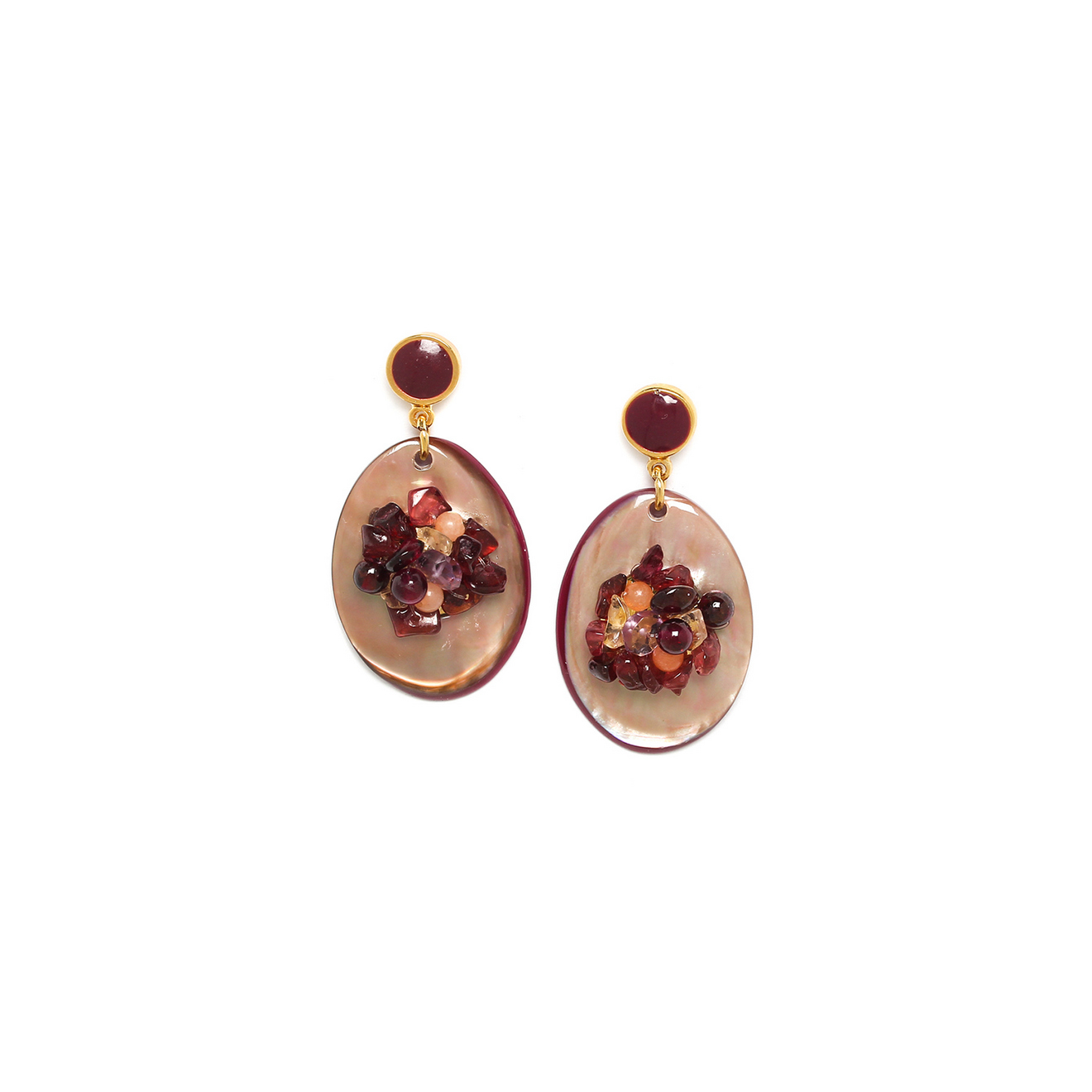Фото Серьги Grenadine Nature Bijoux 12-78292