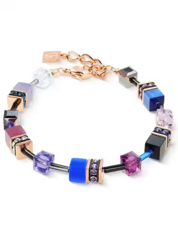 Фото Браслет Purple-Blue Coeur de Lion 2838/30-0807