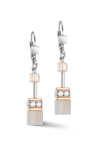 Фото Серьги Iconic Precious rose gold-peach Coeur de Lion 4017/20-0235