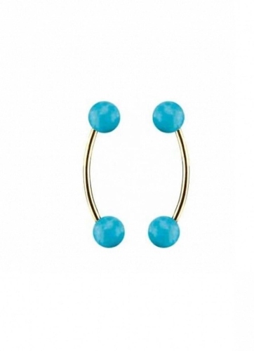 LES JARDINS серьги LU SG TURQUOISE 340280