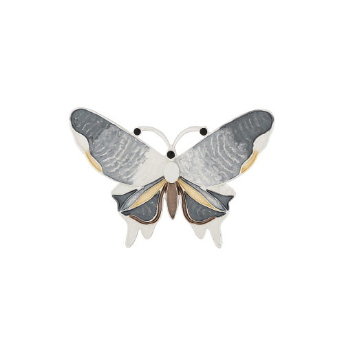 Брошь Бабочка Махаон