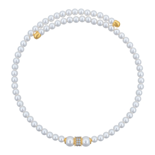 Колье Cube Crystal Fiore Luna B2409PE-N01.2 BW/G