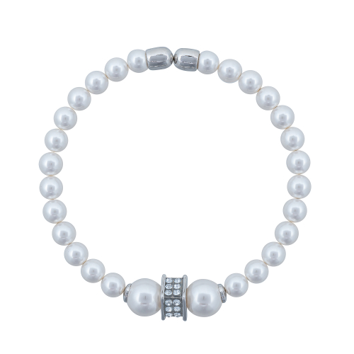 Браслет Cube Crystal Fiore Luna C2408PE-B01.1 BW/S