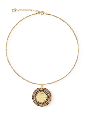 Фото Колье Beige-Gold Coeur de Lion 2037/10-1016