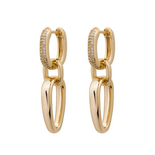 Серьги triple gold Mason ABE27622-01 G