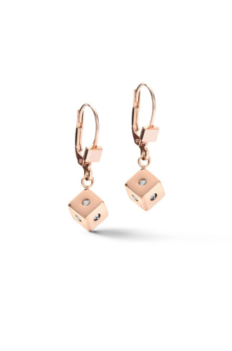 Фото Серьги Amethyst Rose Gold Coeur de Lion 5080/20-0846