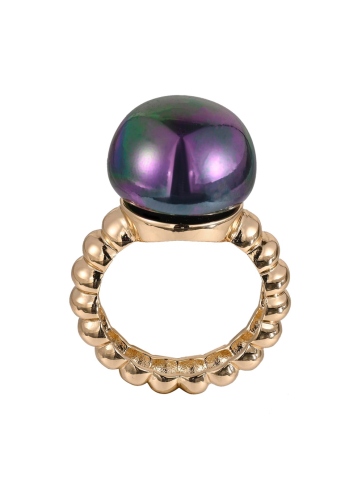 Кольцо Madreperla MP02001053 gold/blue