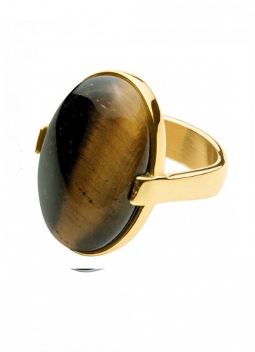 BLUES кольцо MATTIE III SG BROWN 350603