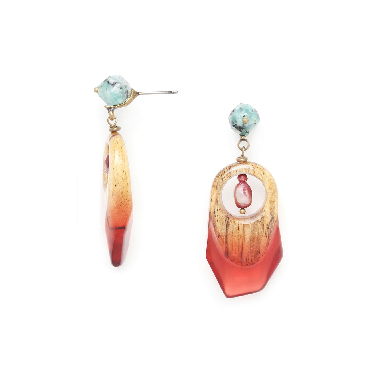 Фото Серьги Sweet Amber Nature Bijoux 12-75811