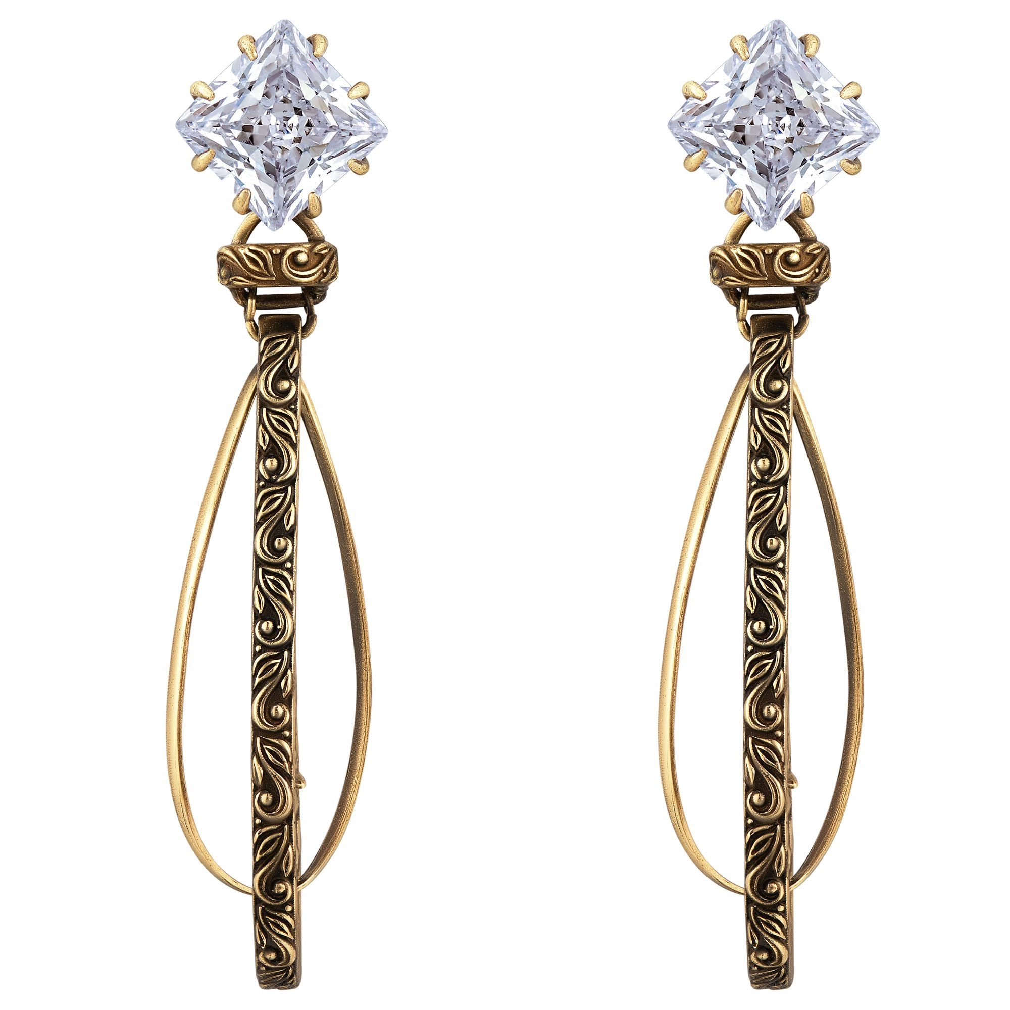 Фото Серьги VIVIENNE Fiore di Firenze OR1605 CRYSTAL