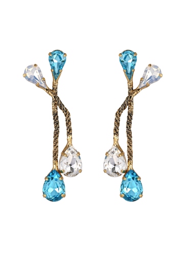 Фото Серьги "Хромосомы" Claudio Canzian CC00202718 blue