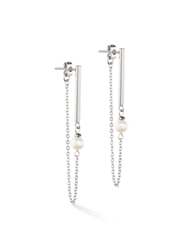 Фото Серьги White-Silver Coeur de Lion 1113/21-1417