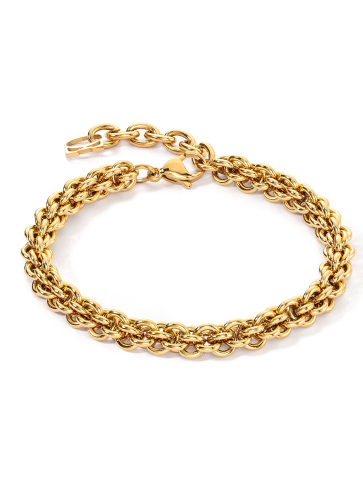 Фото Браслет Mesh Chain gold Coeur de Lion 0800/30-1600