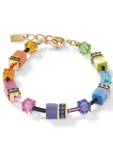 Фото Браслет Multicolour Rainbow Gold Coeur de Lion 2838/30-1573